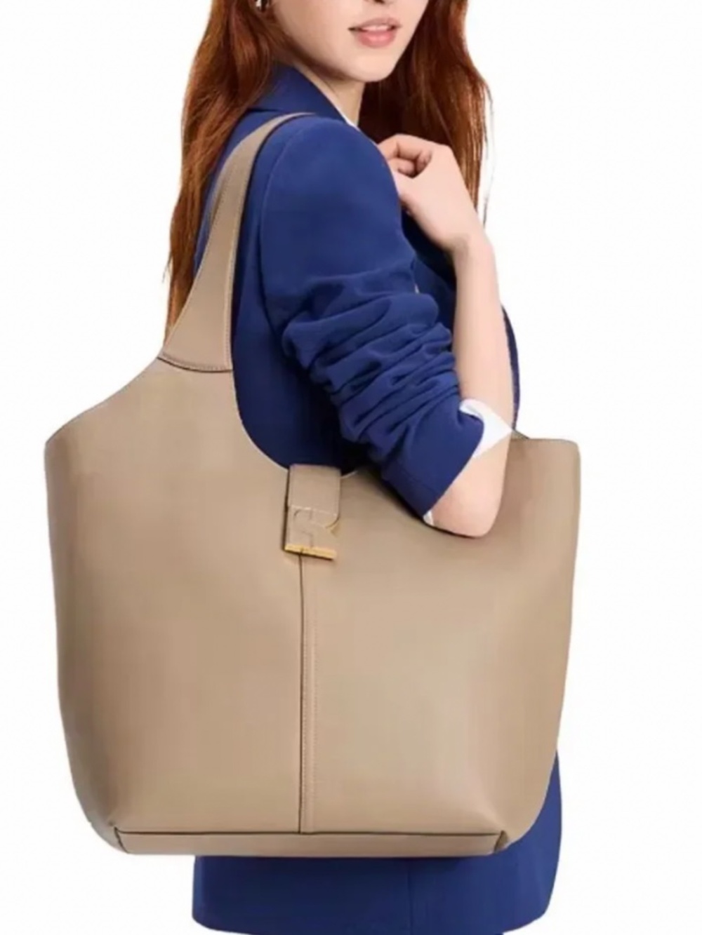 Kate Spade Dakota Smooth Leather Tote – Timeless Taupe | Excellent Condition - Picture 15 of 15